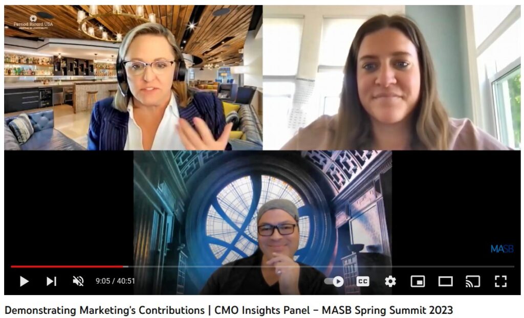 Demonstrating Marketing's Contribution | CMO Insights Panel