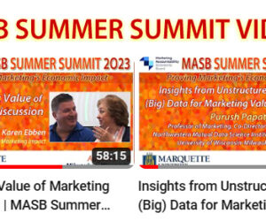 SUMMER SUMMIT VIDEOS: Big Data & Economic Value of Marketing