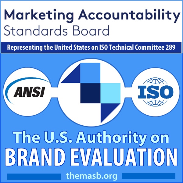 MASB is the U.S. Authority on Brand Evaluation Standards 