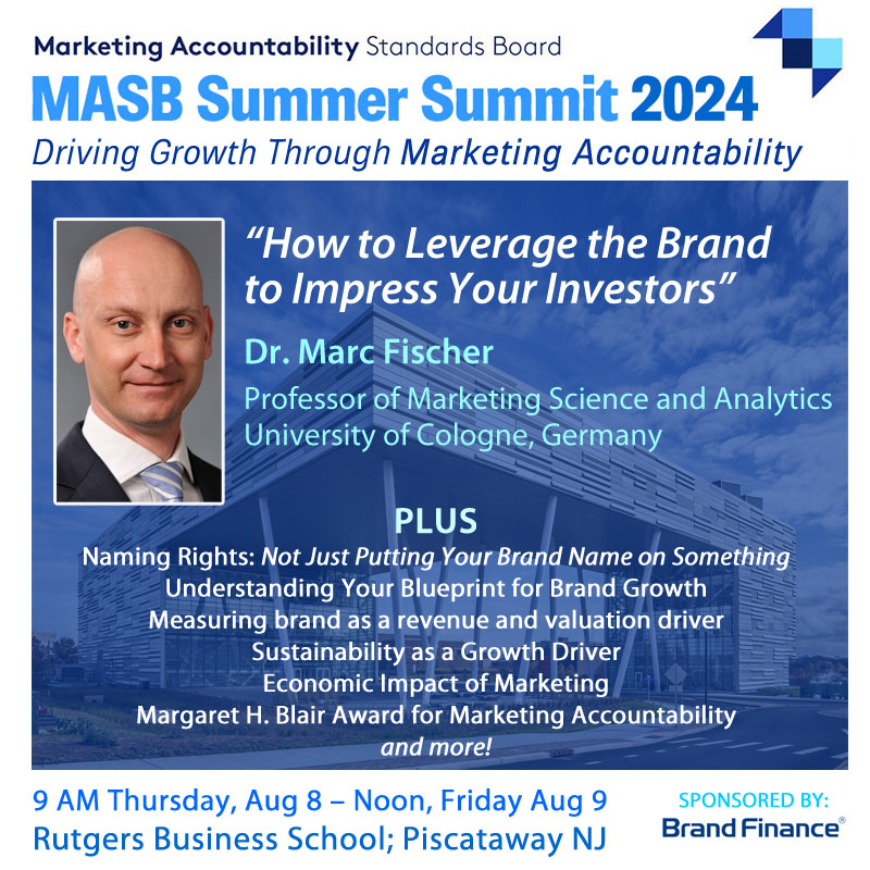 Dr. Marc Fischer at MASB Summit Aug 8-9