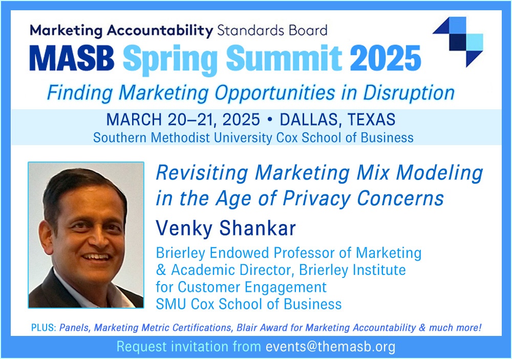 Venky Shankar at MASB Summit Mar 20-21