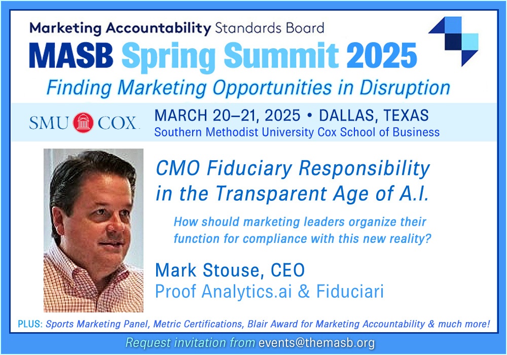 Mark Stouse at MASB Spring Summit Mar 20-21