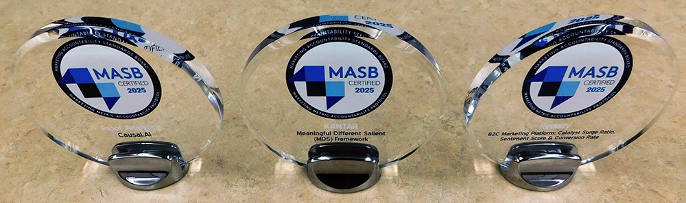marketing metric certification awards