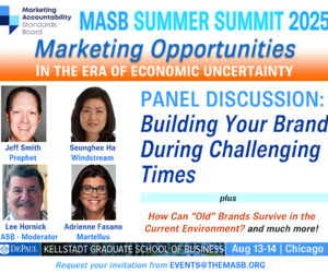 Brand Building During Challenging Times | MASB Summer Summit