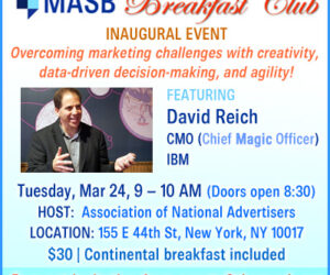 MASB Breakfast Club Starting in NYC Mar 24