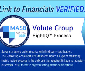 SightIQ Certified as Demonstrating How Marketing Drives Outcomes